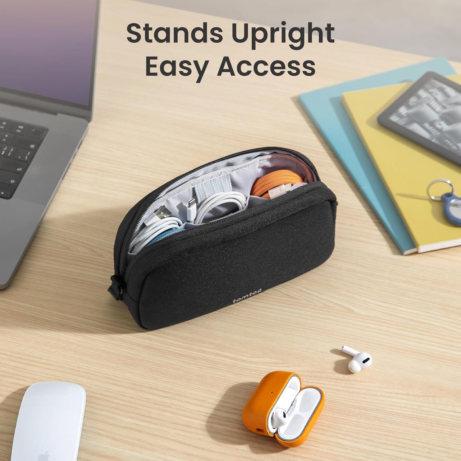Tech Accessories Travel Case - Organizer Elettronico da Viaggio, Custodia Impermeabile