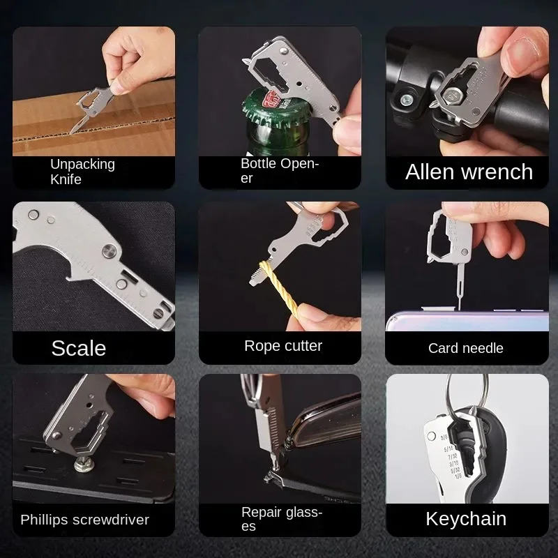 Portachiavi Multifunzione EDC  - Tech Accessories Kit recensione e prezzo