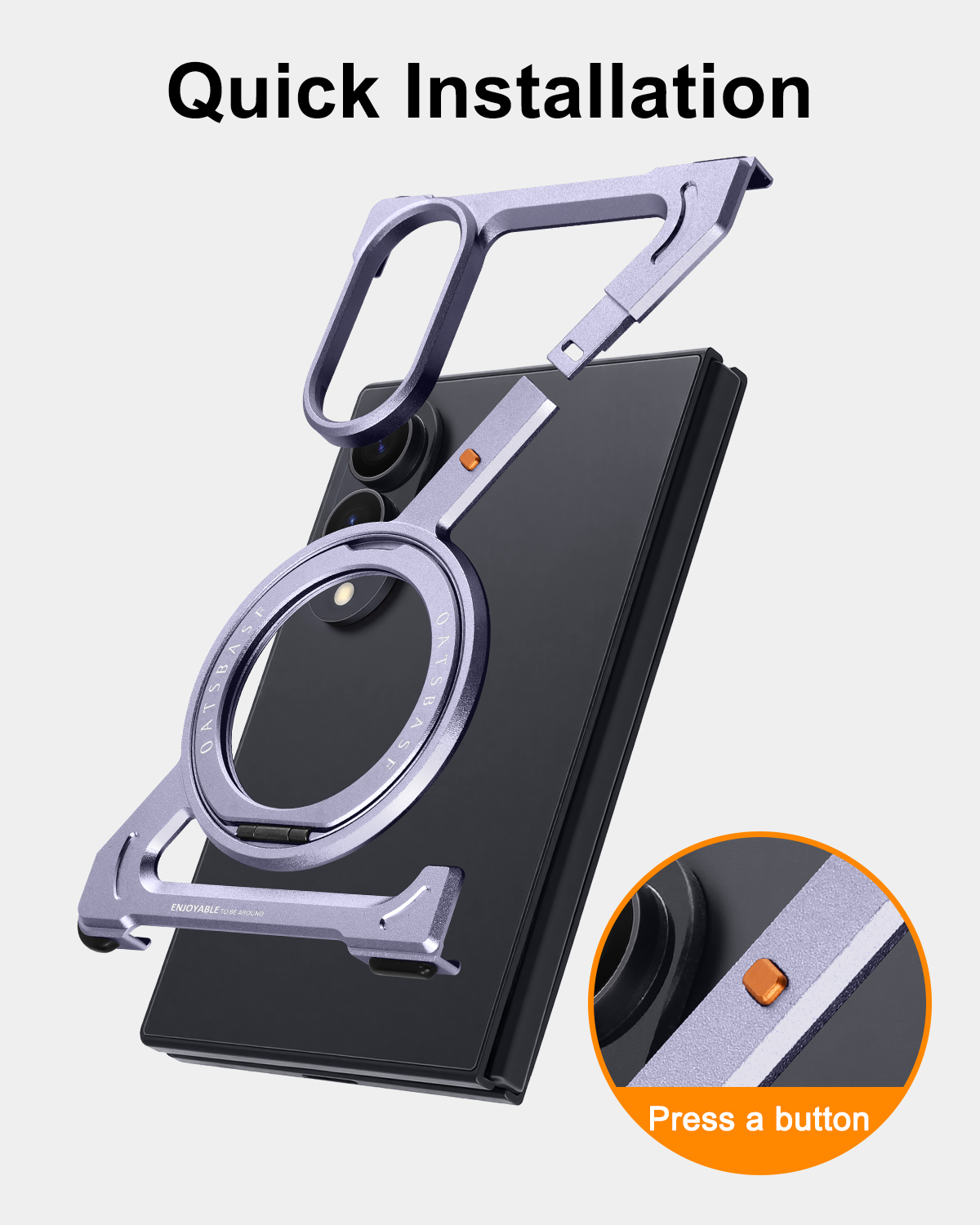 Eary per Samsung Galaxy Z Fold - Phone Stand Aluminum recensione e prezzo