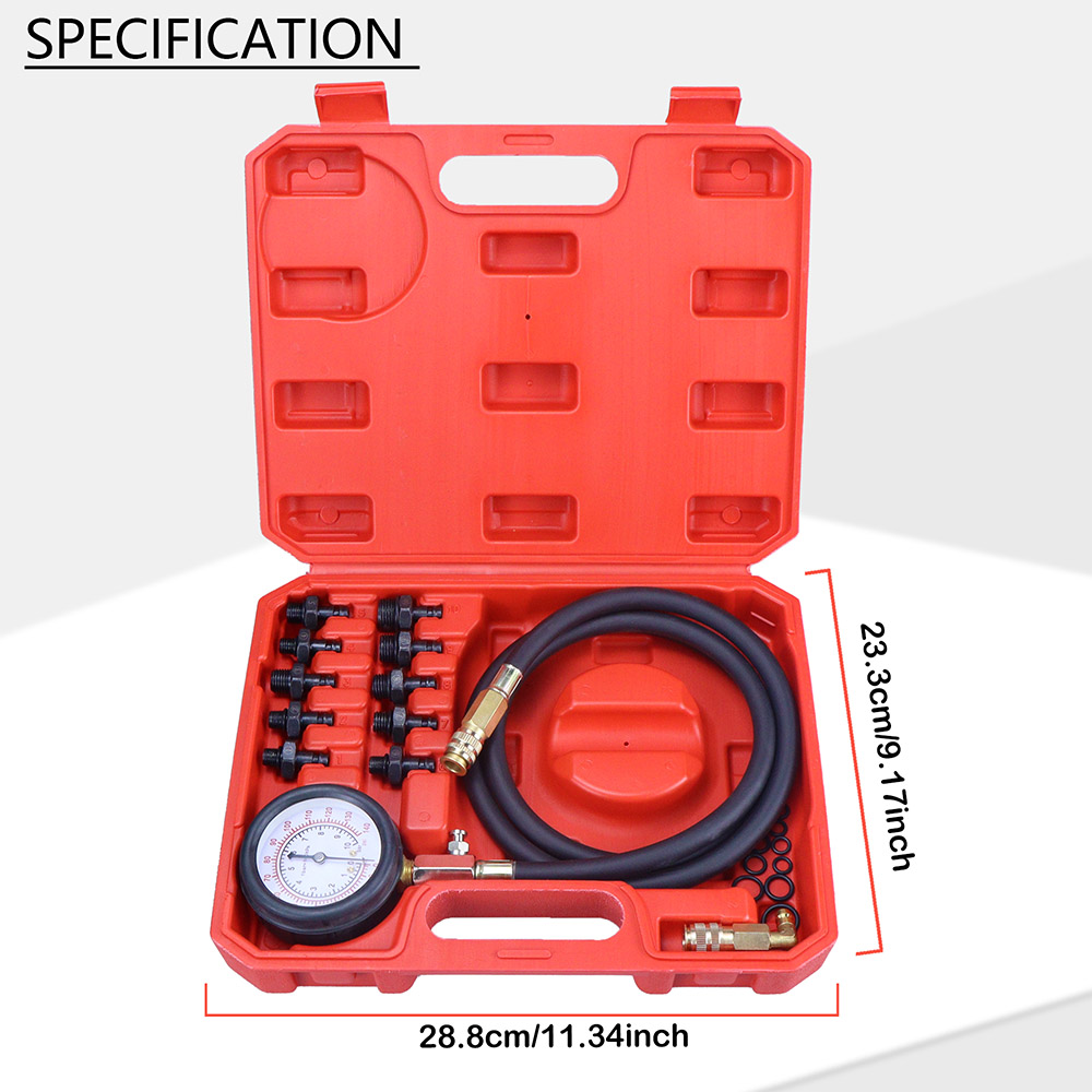 Kit tester pressione olio 0-14 - Tech Accessories Case recensione e prezzo
