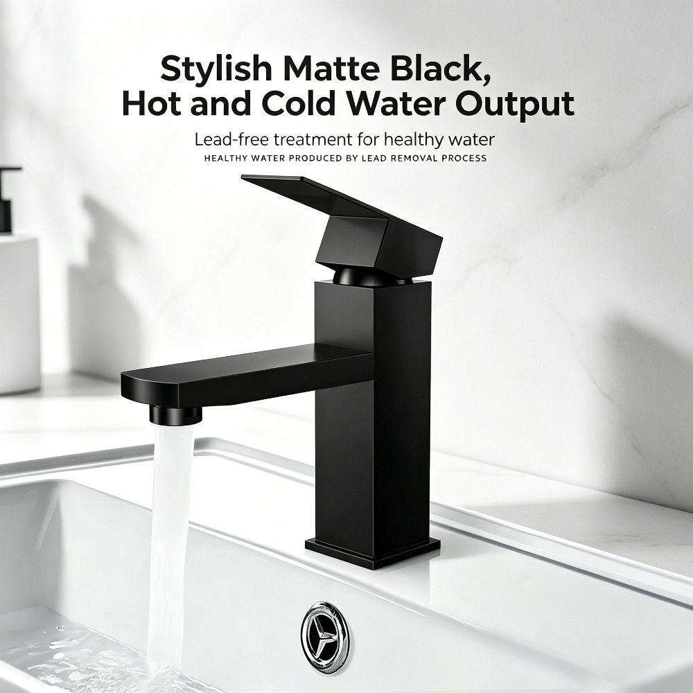 Rubinetto da bagno nero di alt - High Tech Kitchen Accessories recensione e prezzo